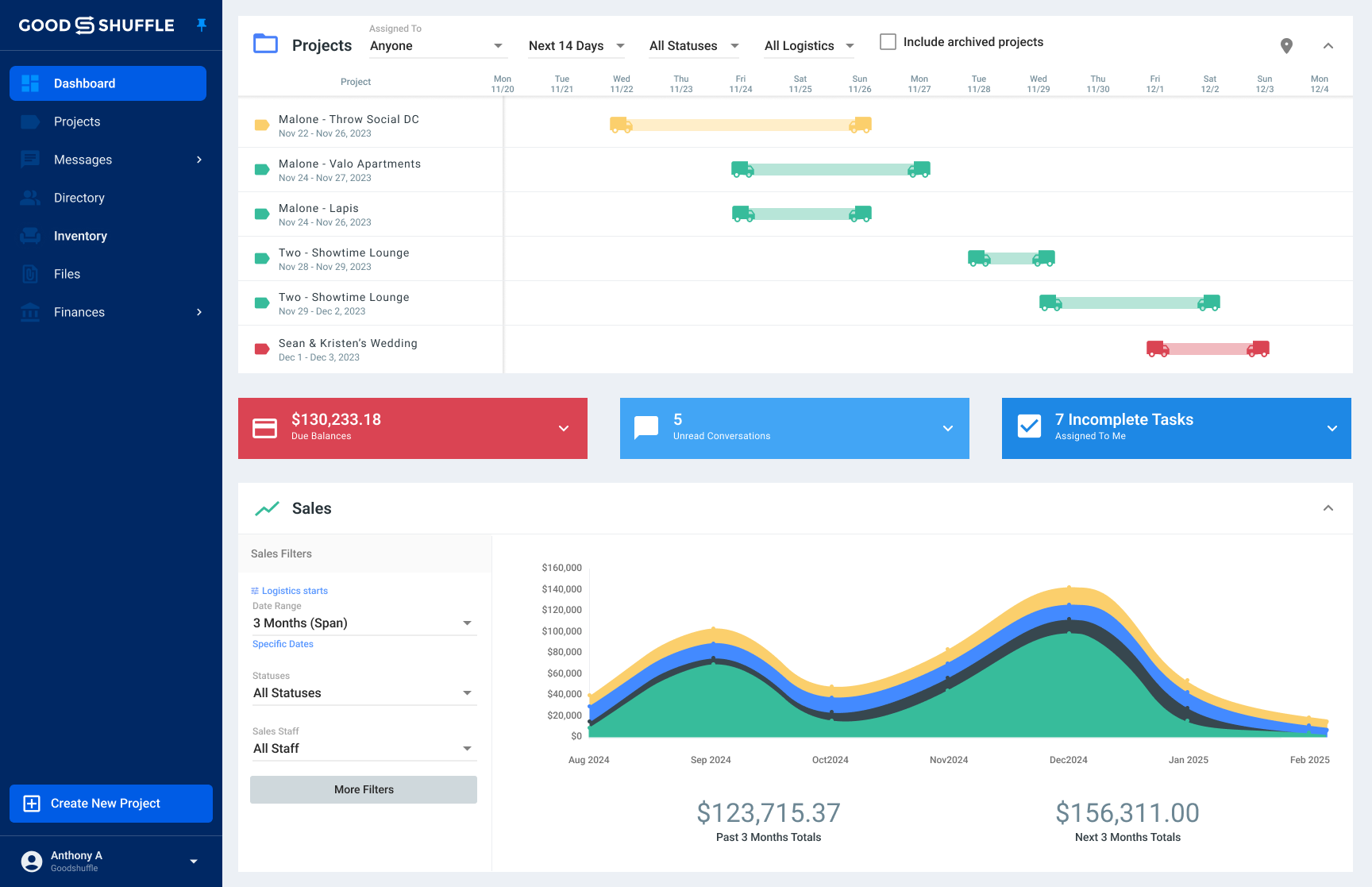 screenshot of Goodshuffle Pro